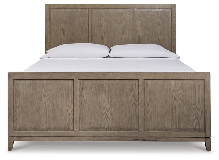 Chrestner Queen Panel Bed, Dresser and Mirror