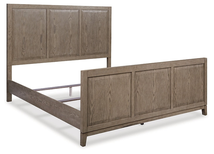 Chrestner Queen Panel Bed, Dresser and Mirror