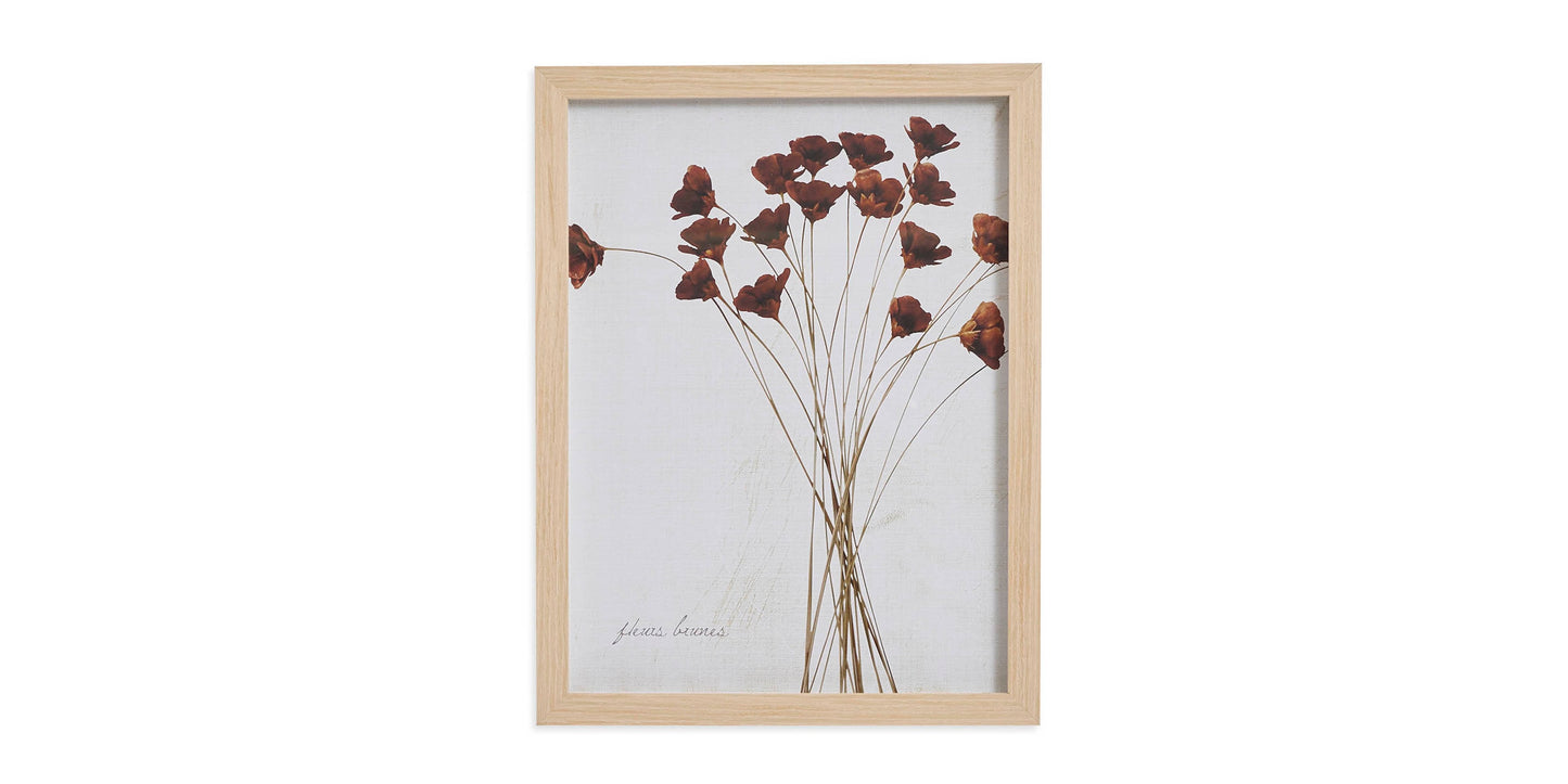 Deep Red Wildflowers Bassett