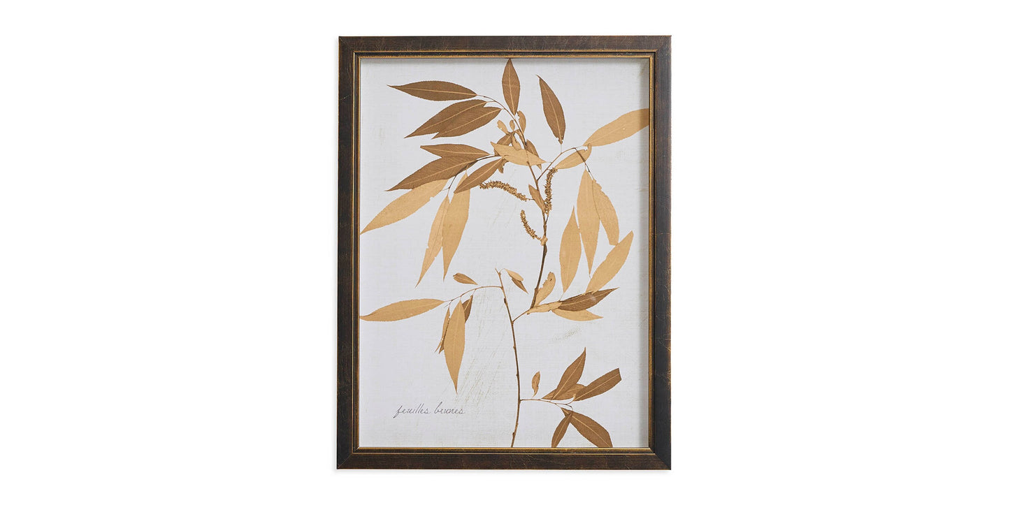 Sepia Bamboo Leaves Bassett