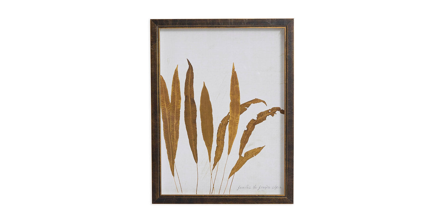 Sepia Leaves Bassett