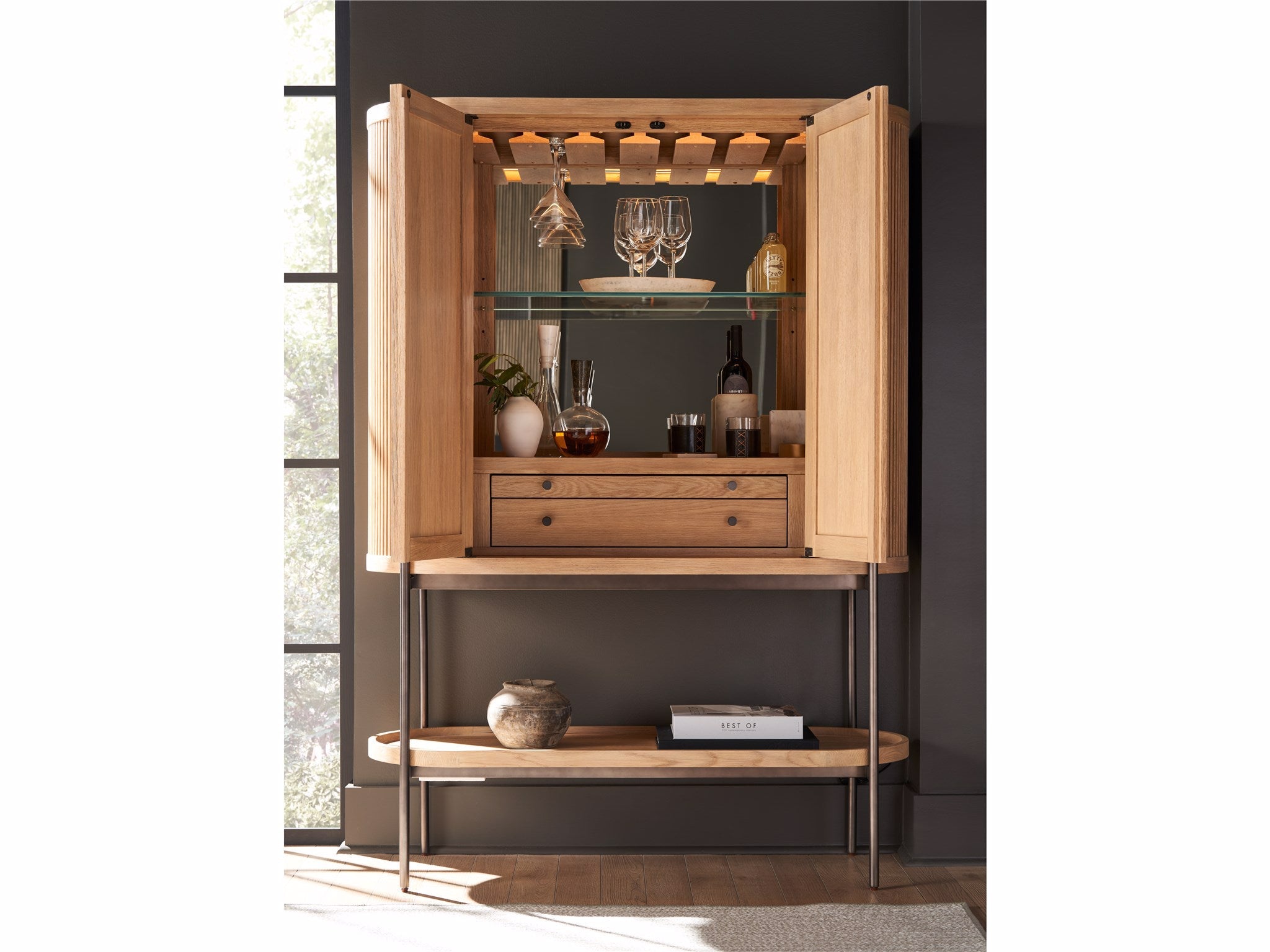 Universal Furniture Linnea Bar Cabinet — Modern Collection