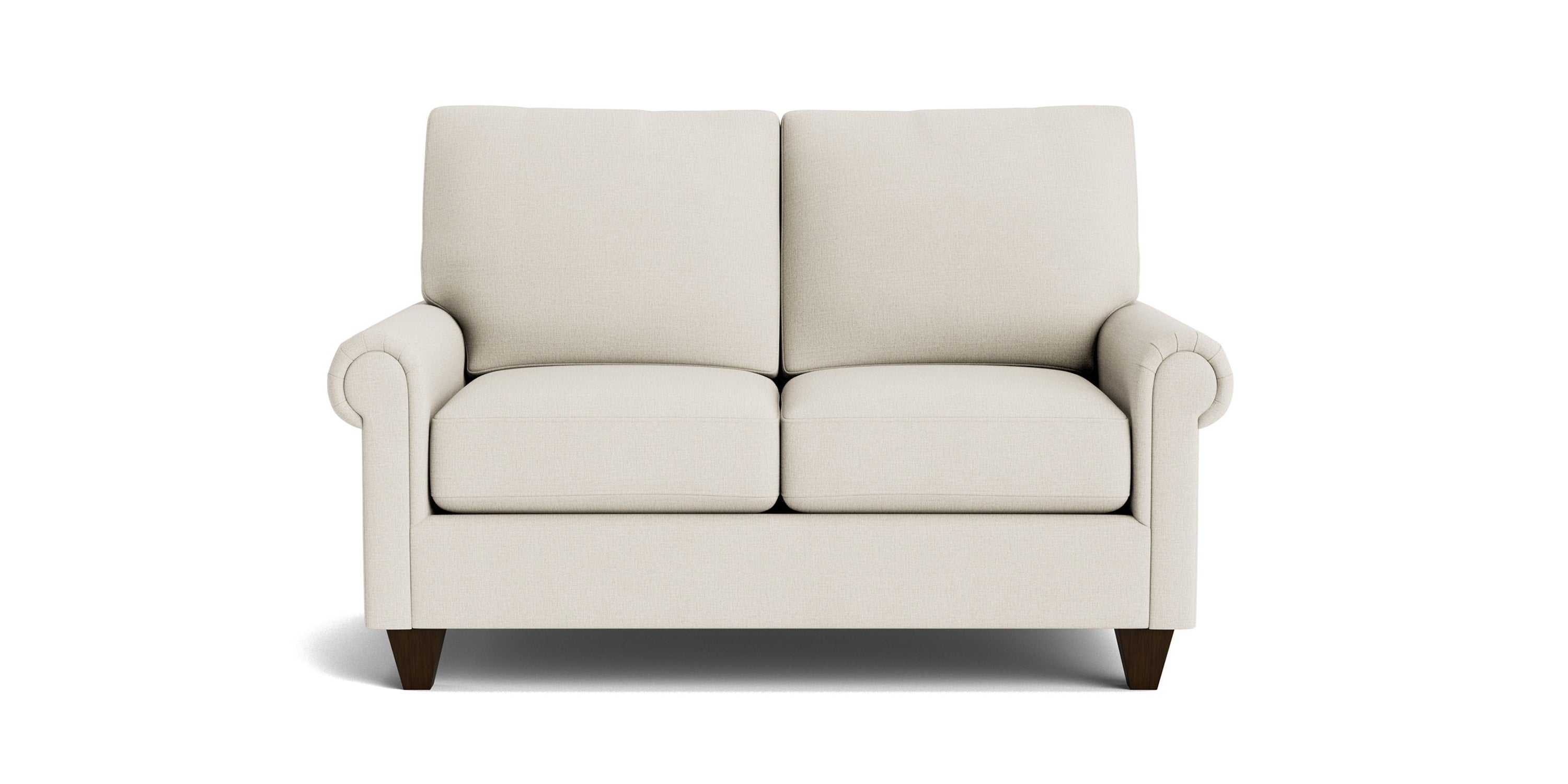 True Custom® Panel Arm Loveseat Bassett