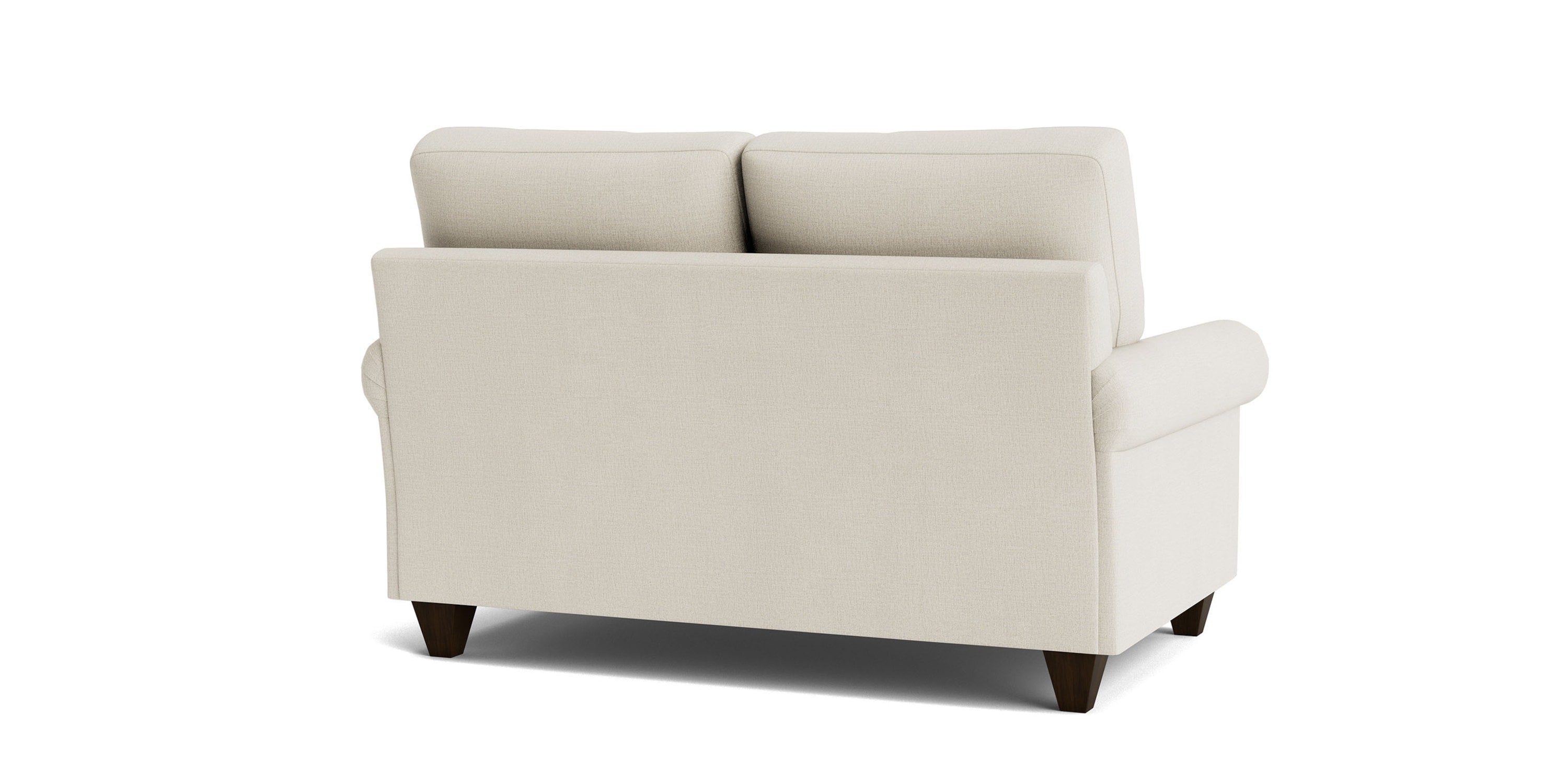 True Custom® Panel Arm Loveseat Bassett