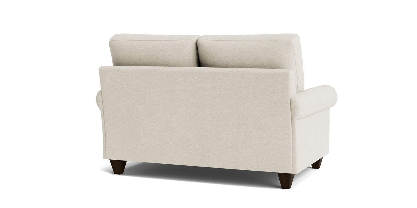 True Custom® Panel Arm Loveseat Bassett