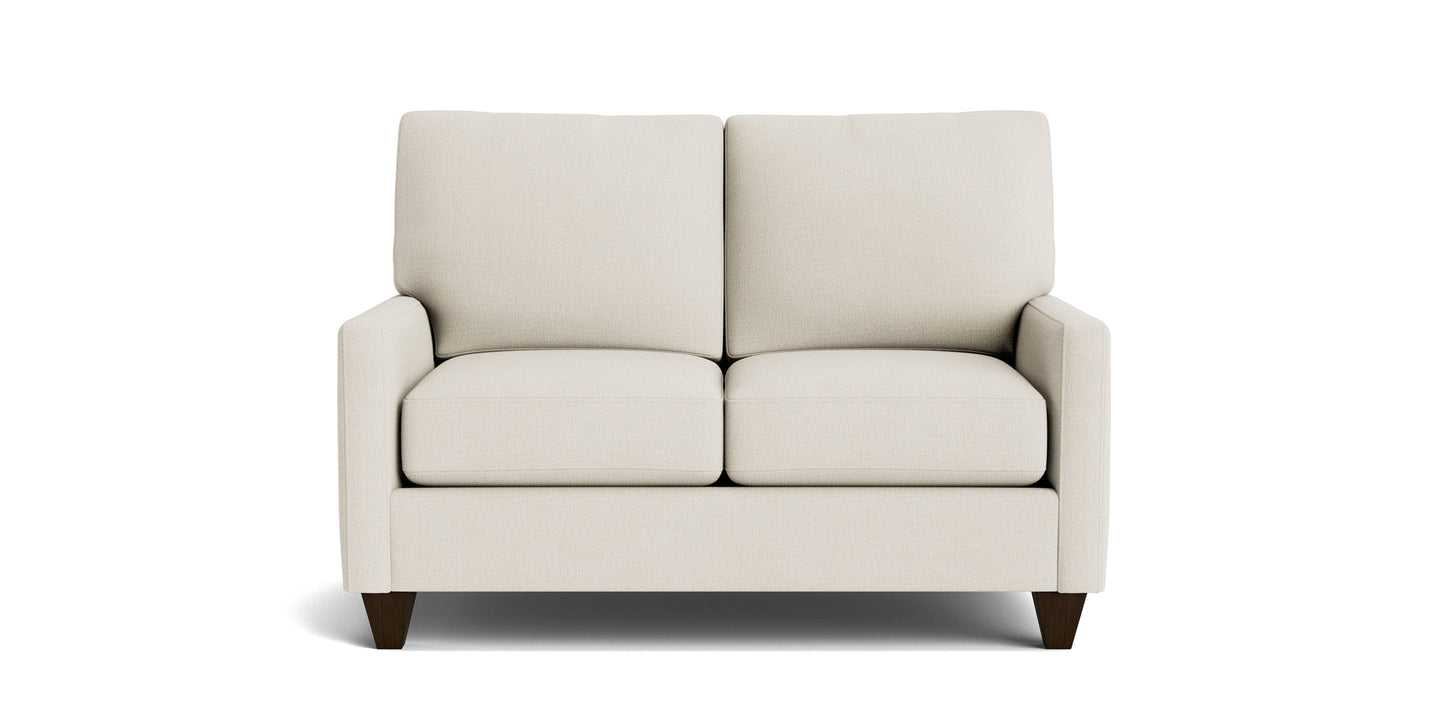 True Custom® Track Arm Loveseat Bassett
