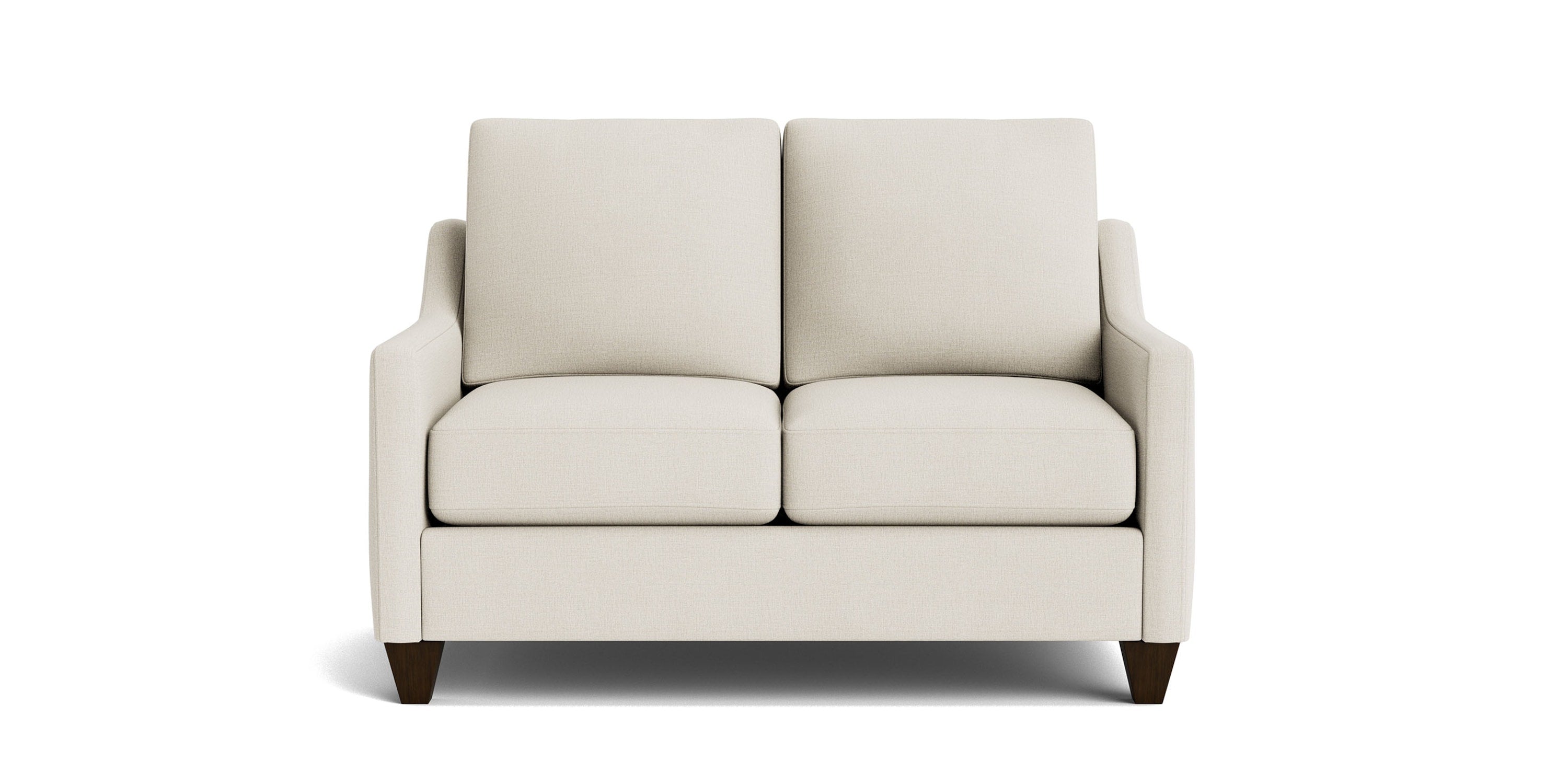 True Custom® Slope Arm Loveseat Bassett