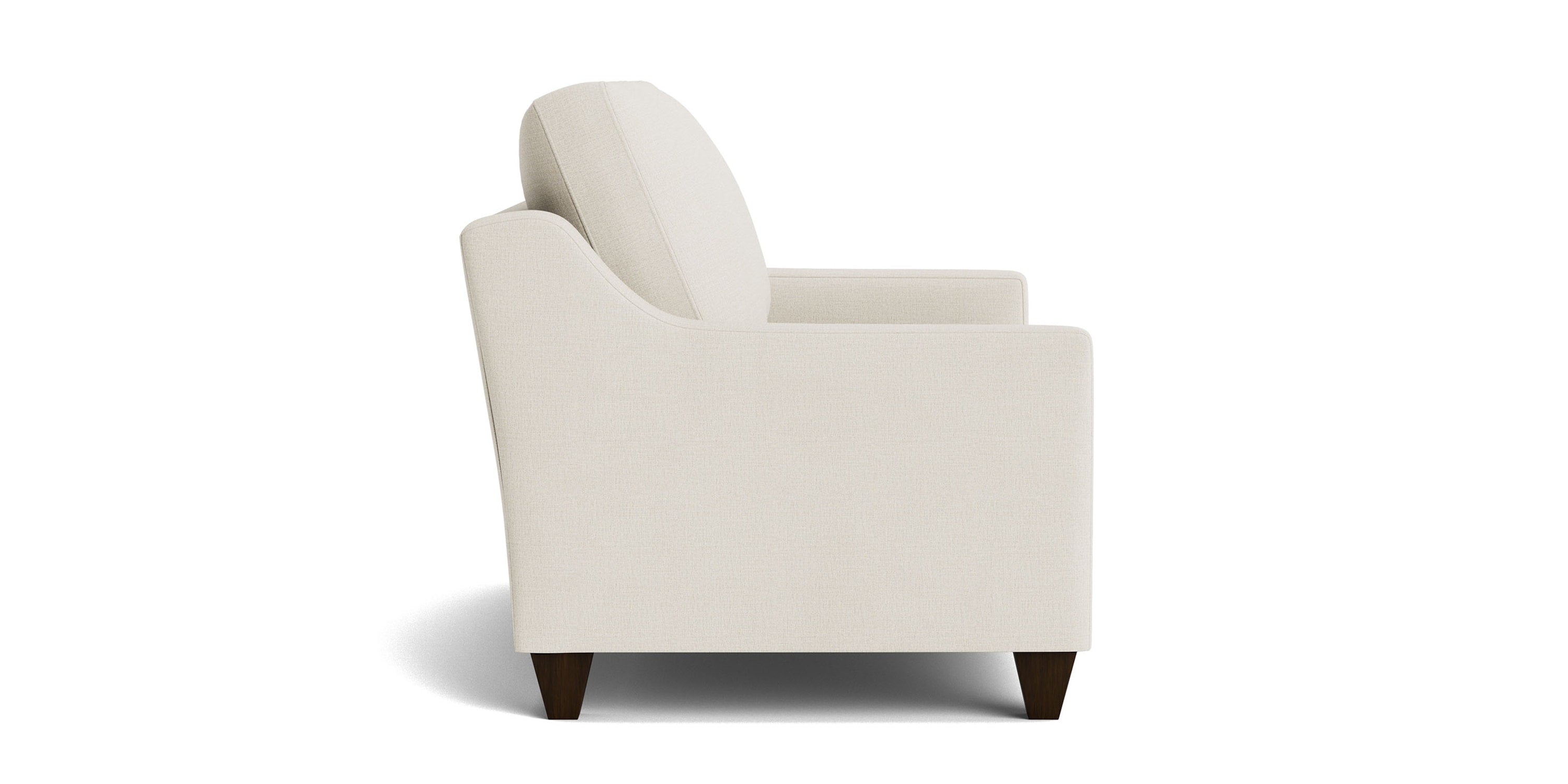 True Custom® Slope Arm Loveseat Bassett