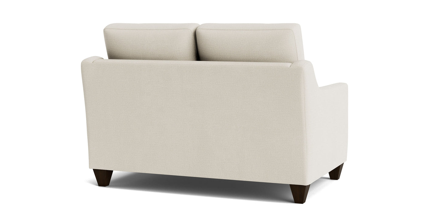 True Custom® Slope Arm Loveseat Bassett