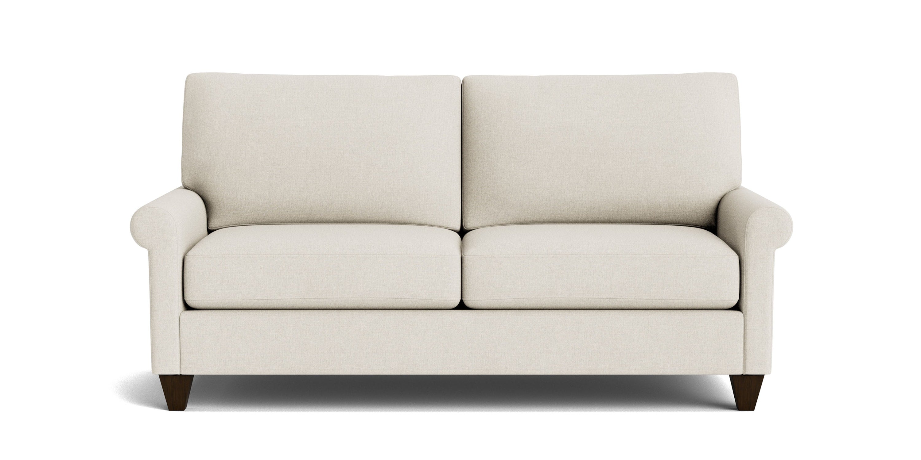 True Custom® Roll Arm Studio Sofa Bassett