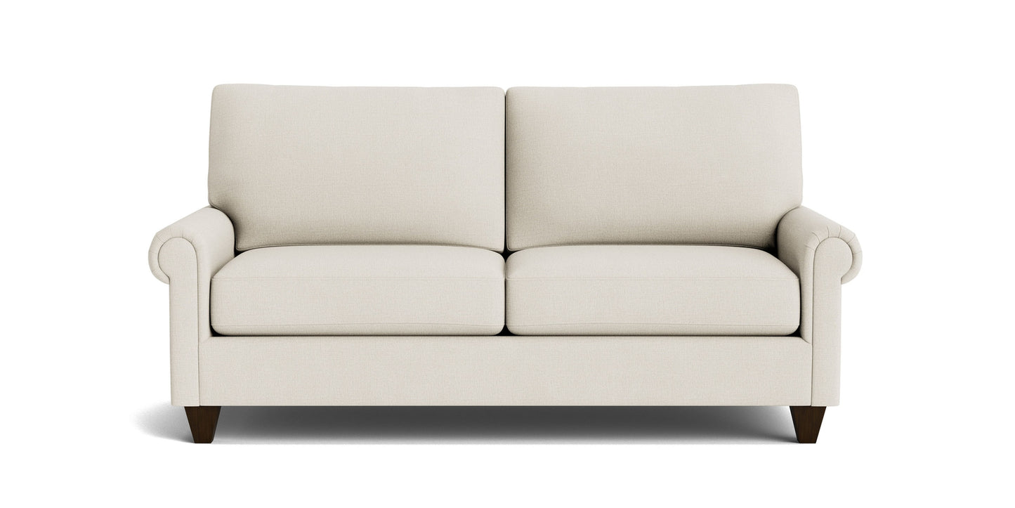 True Custom® Panel Arm Studio Sofa Bassett