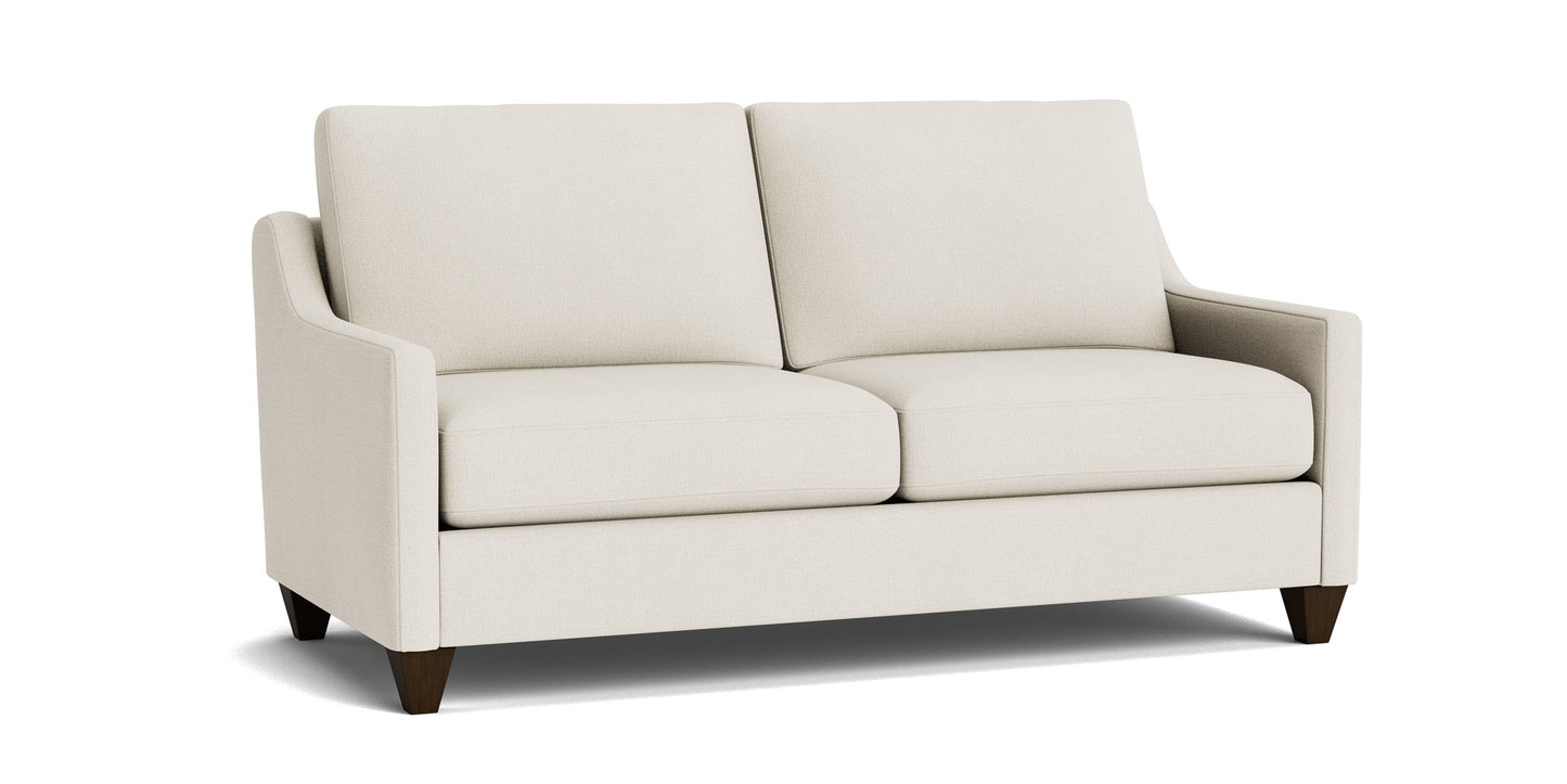 True Custom® Slope Arm Studio Sofa Bassett