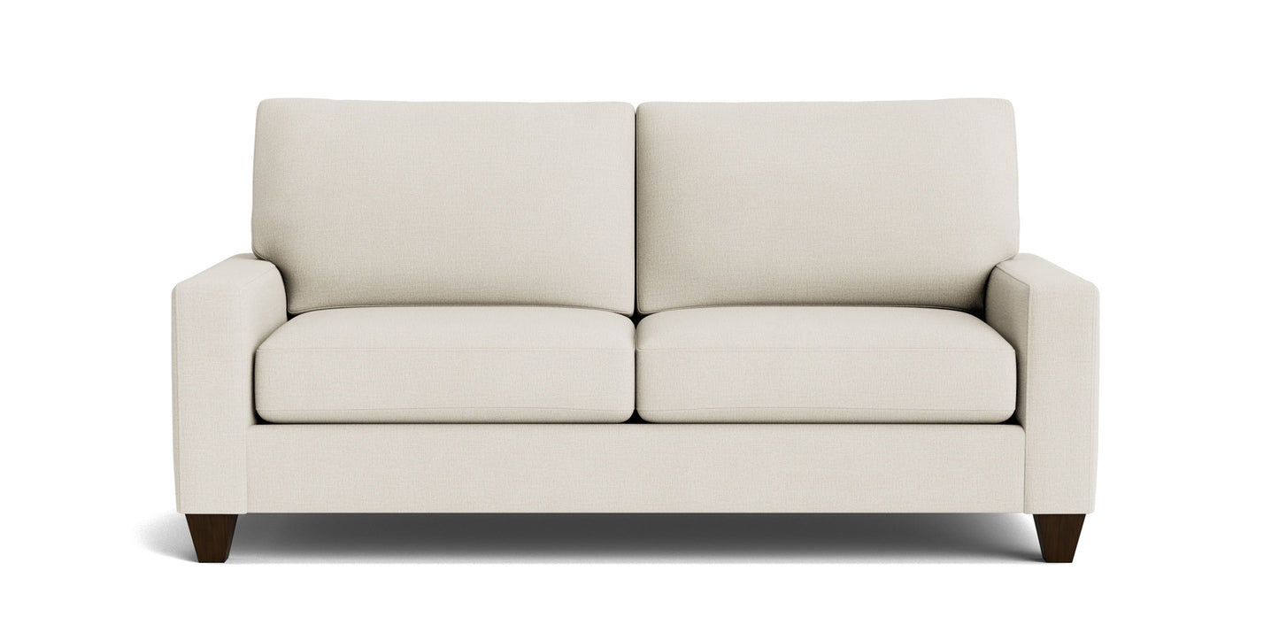 True Custom® Large Track Arm Studio Sofa Bassett