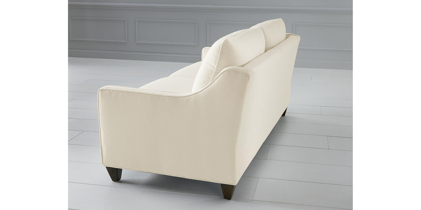 True Custom® Slope Arm Sofa Bassett