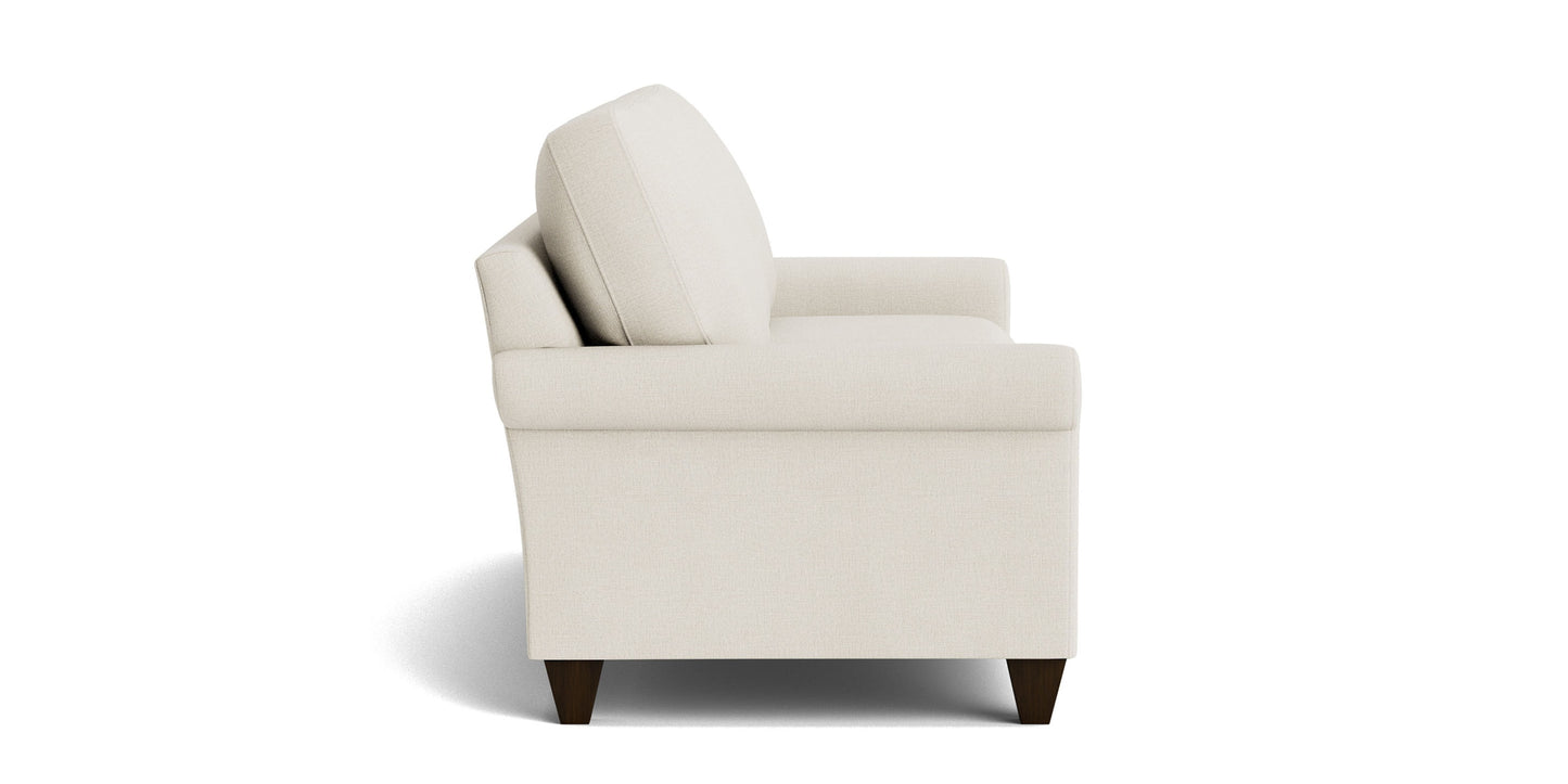 True Custom® Roll Arm Sofa Bassett