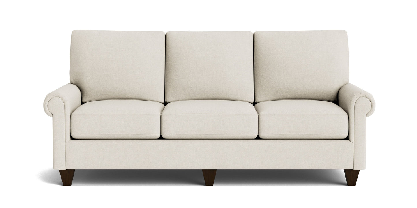 True Custom® Panel Arm Sofa Bassett