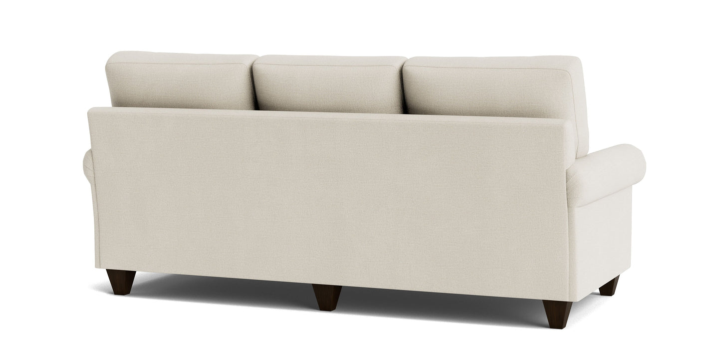 True Custom® Panel Arm Sofa Bassett