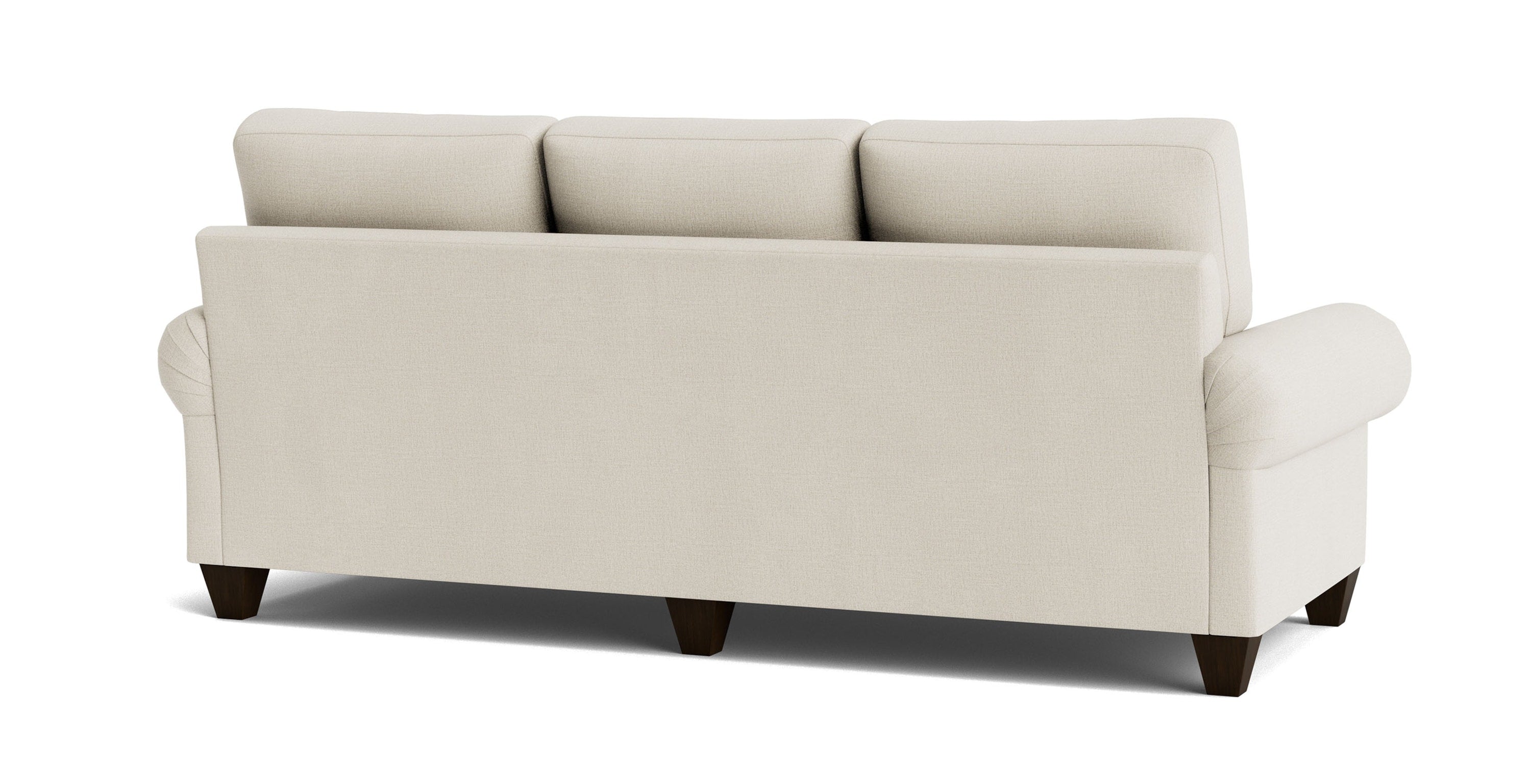 True Custom® Large Panel Arm Sofa Bassett
