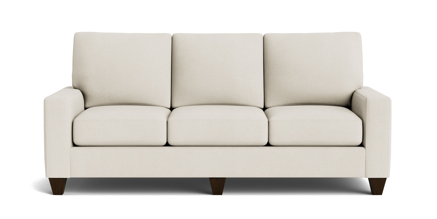 True Custom® Large Track Arm Sofa Bassett