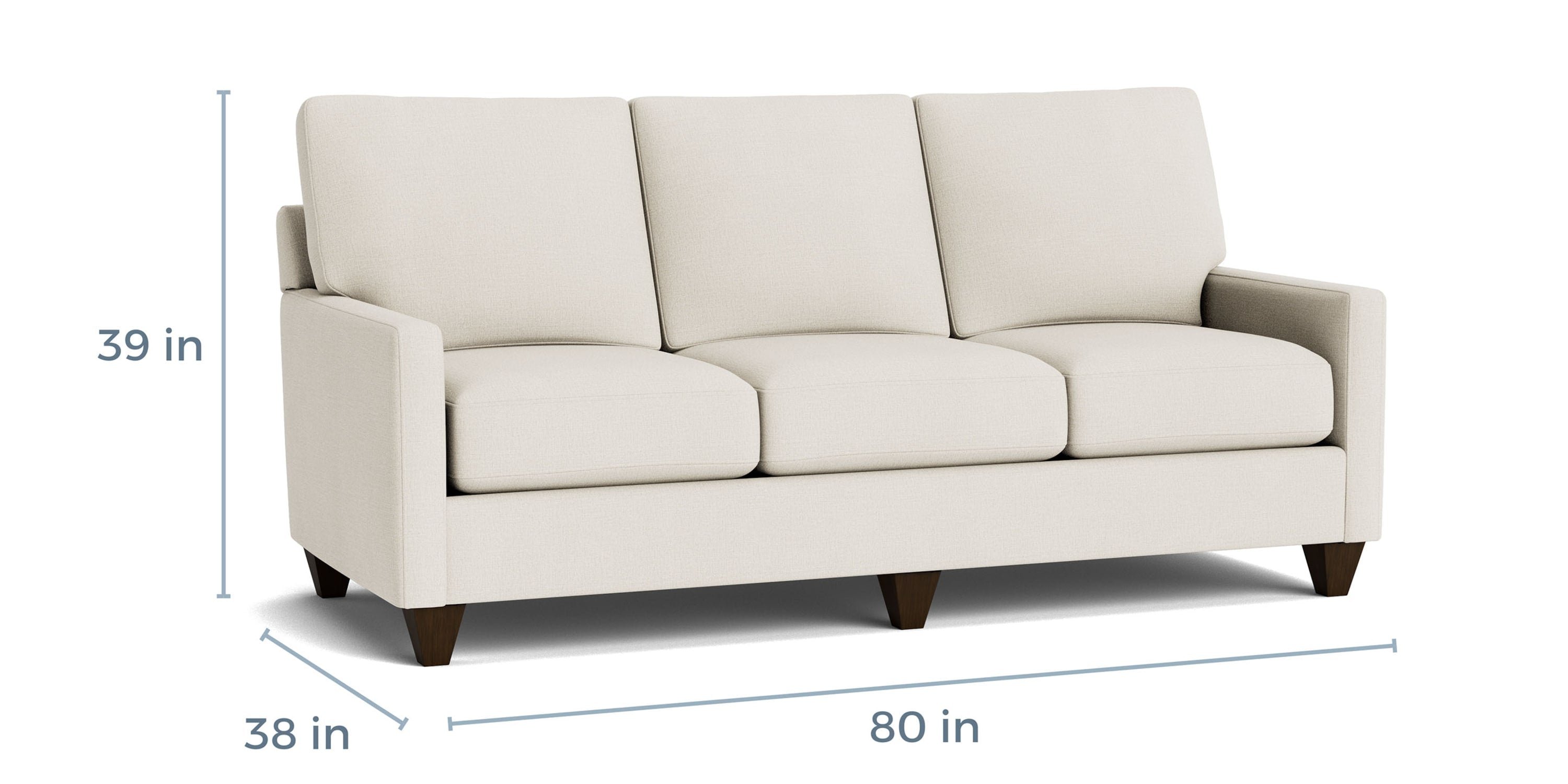True Custom® Track Arm Sofa Bassett