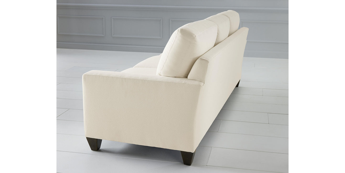 True Custom® Large Track Arm Loveseat Bassett
