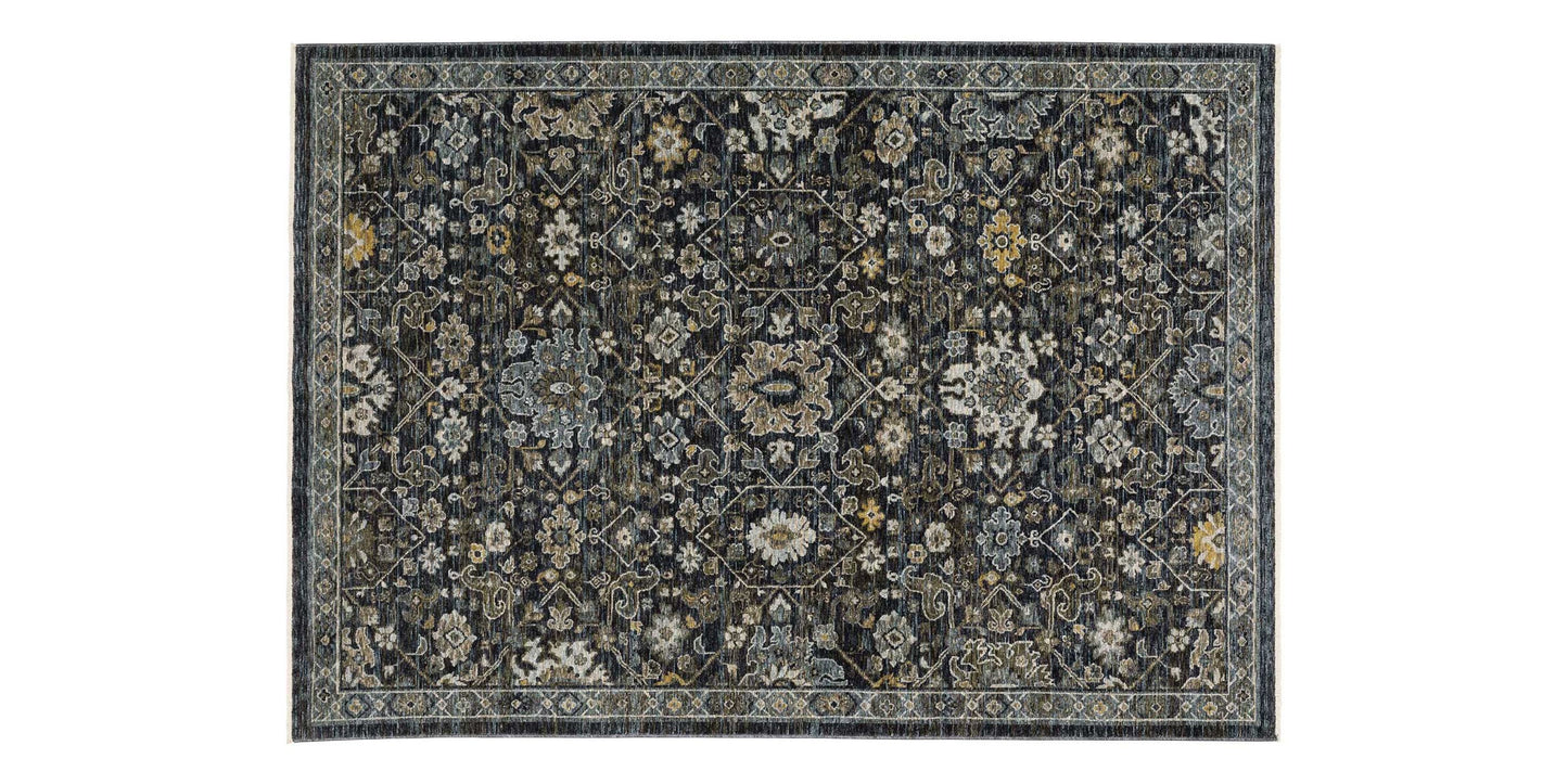Charleston Navy Rug Bassett