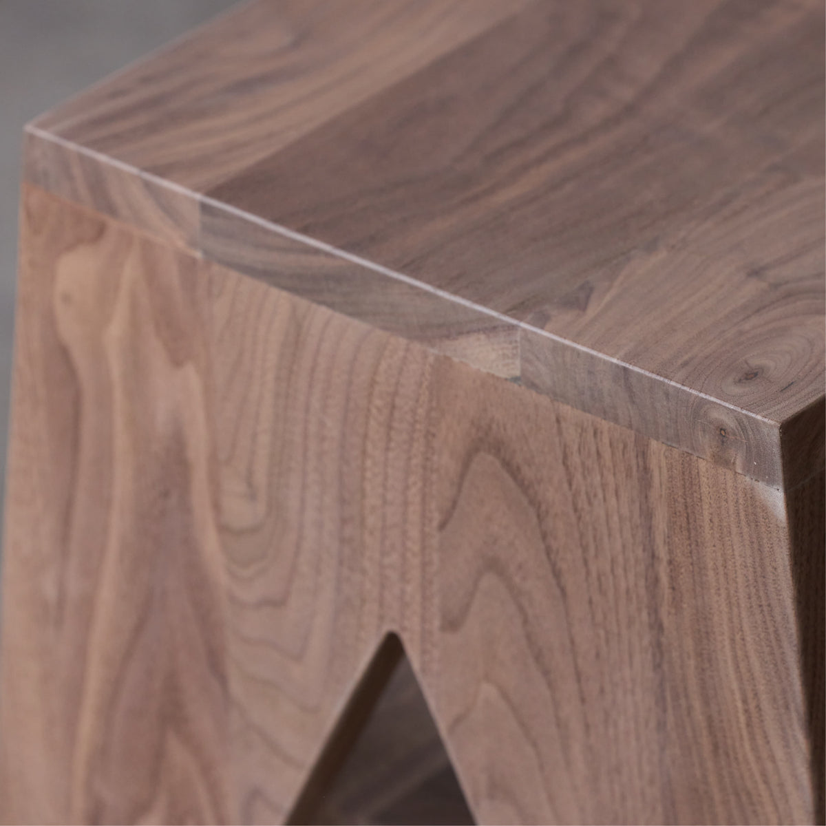 Avocado City Nightstand — Solid Wood, Blonde or Walnut, Ships Assembled