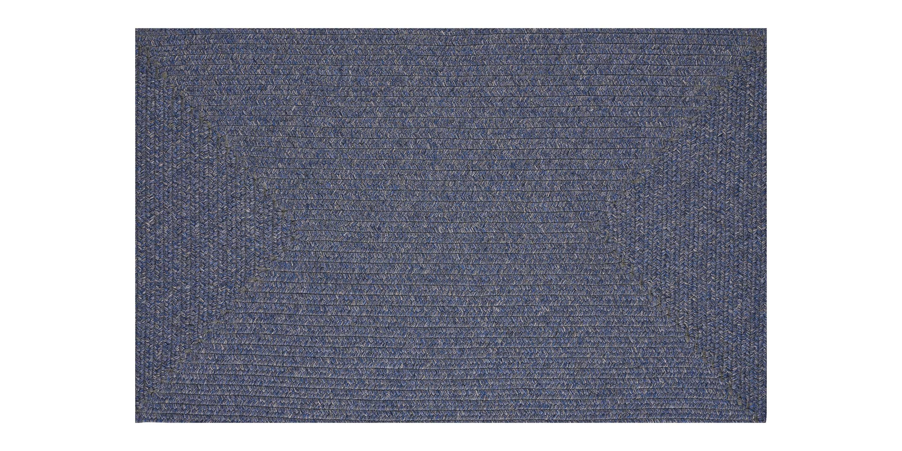 Concentric Braided Indoor + Outdoor Rug Bassett