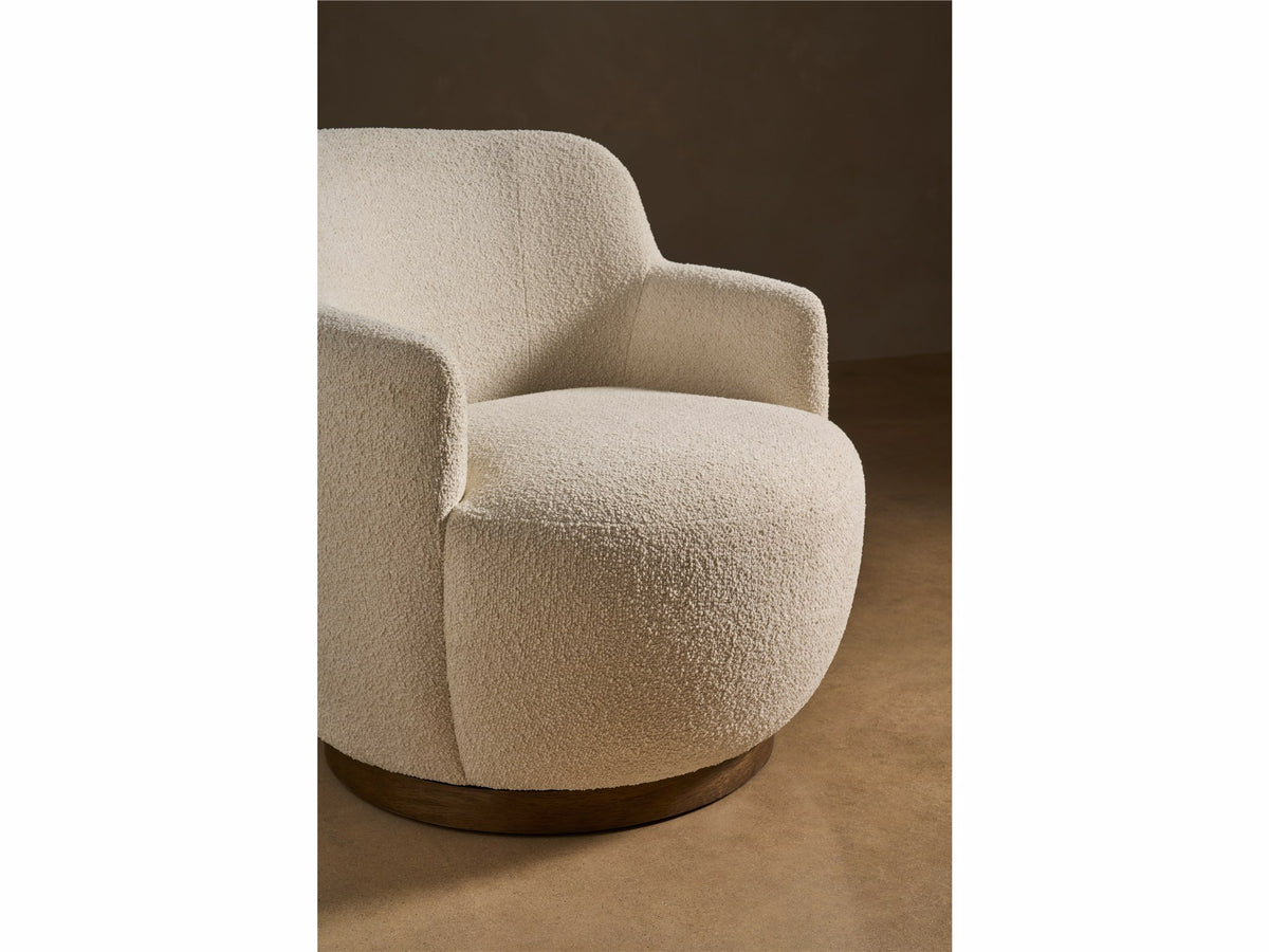 Universal Furniture Chloe Swivel Chair — Colorado Natural — Chloe Collection