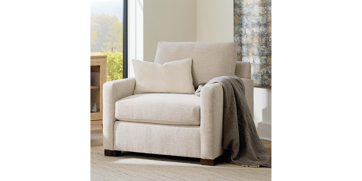 Bassett Colby RAF Chair — Right-Arm Modular Piece Bassett Sofa