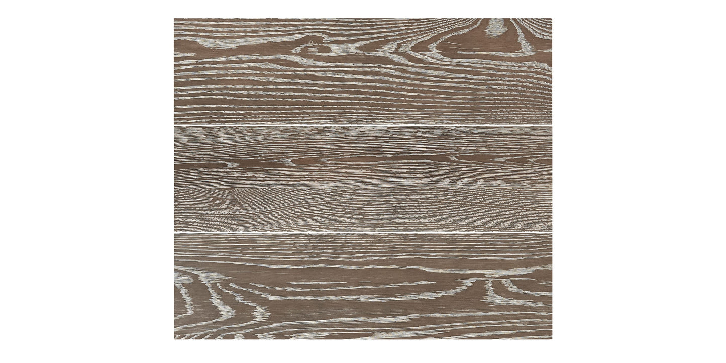 Amelia Oak Rectangle Dining Table with Leaf Bassett