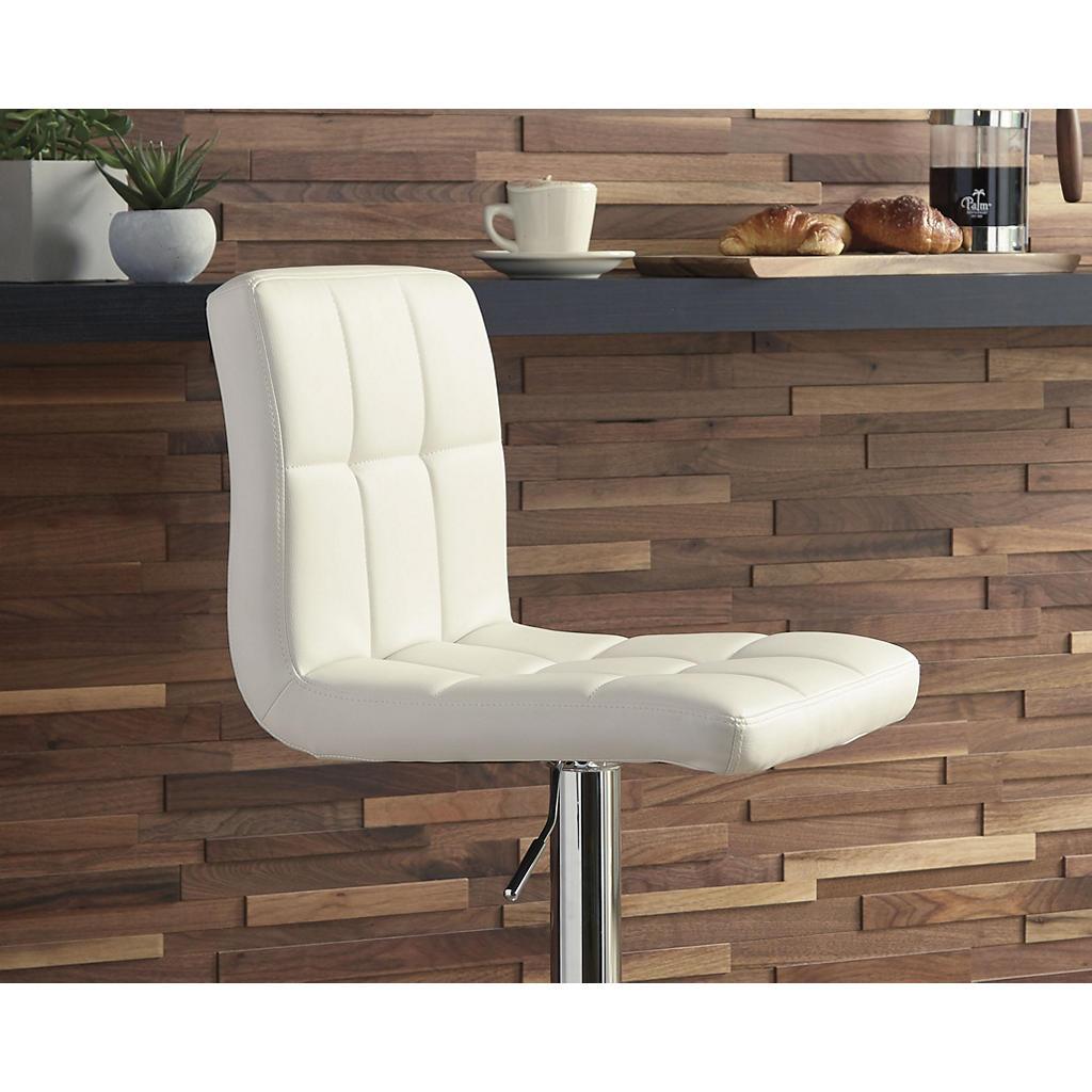 Bellatier Adjustable Stool Set of 2 — Bone Signature Design by Ashley® Uncategorized
