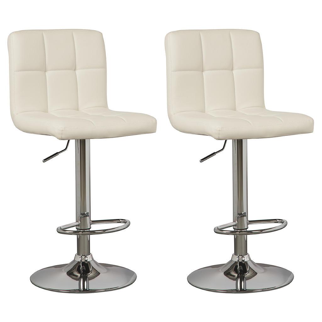 Bellatier Adjustable Stool Set of 2 — Bone Signature Design by Ashley® Uncategorized