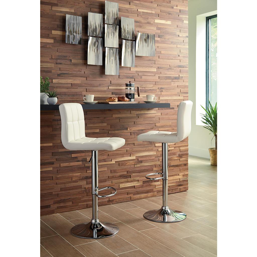 Bellatier Adjustable Stool Set of 2 — Bone Signature Design by Ashley® Uncategorized