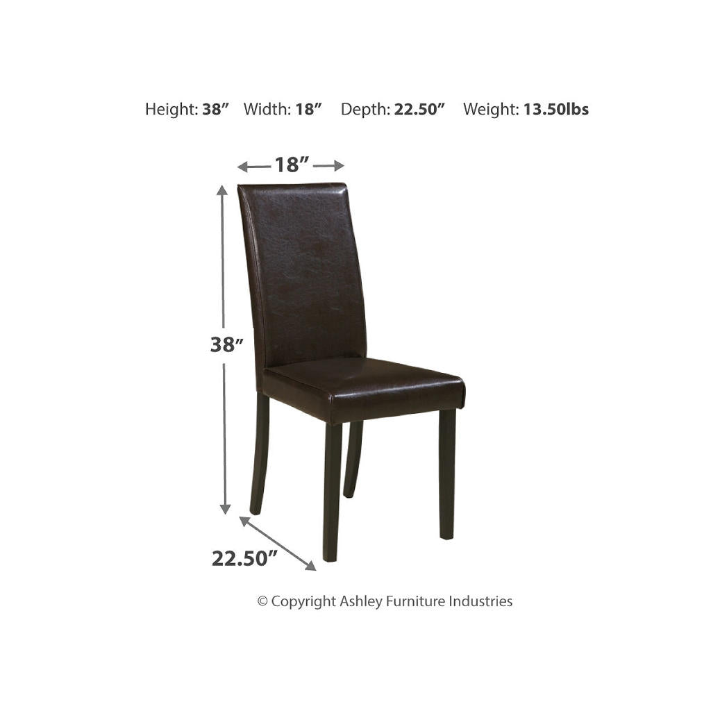 Kimonte Dining Chair Signature Design by Ashley® Dining Room Chairs