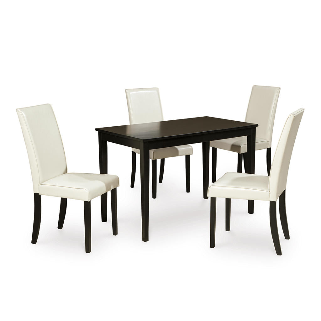 Kimonte Dining Table and 4 Chairs Signature Design by Ashley® Uncategorized