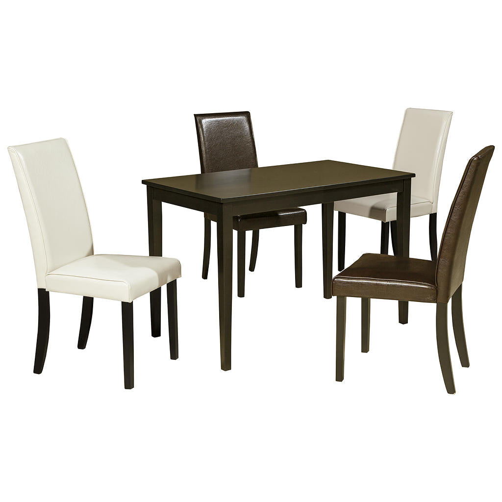 Kimonte Dining Table and 4 Chairs Signature Design by Ashley® Uncategorized
