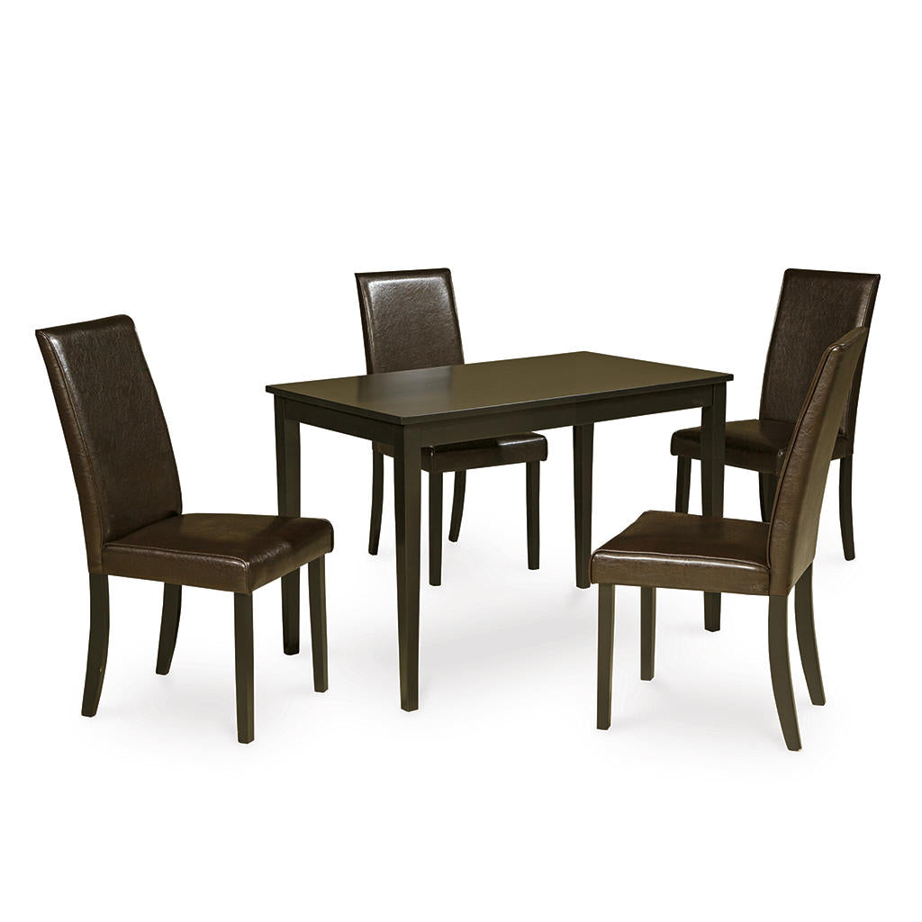 Kimonte Dining Table and 4 Chairs Signature Design by Ashley® Uncategorized