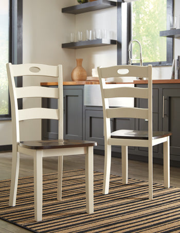 Woodanville Dining Chair (Set of 2) Signature Design by Ashley® Uncategorized