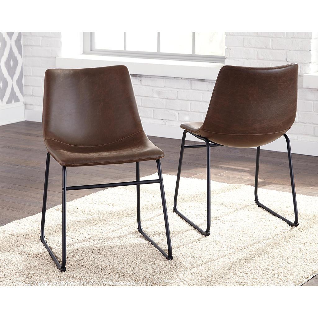 Centiar Dining Chair Set of 2 — Brown Signature Design by Ashley® Uncategorized