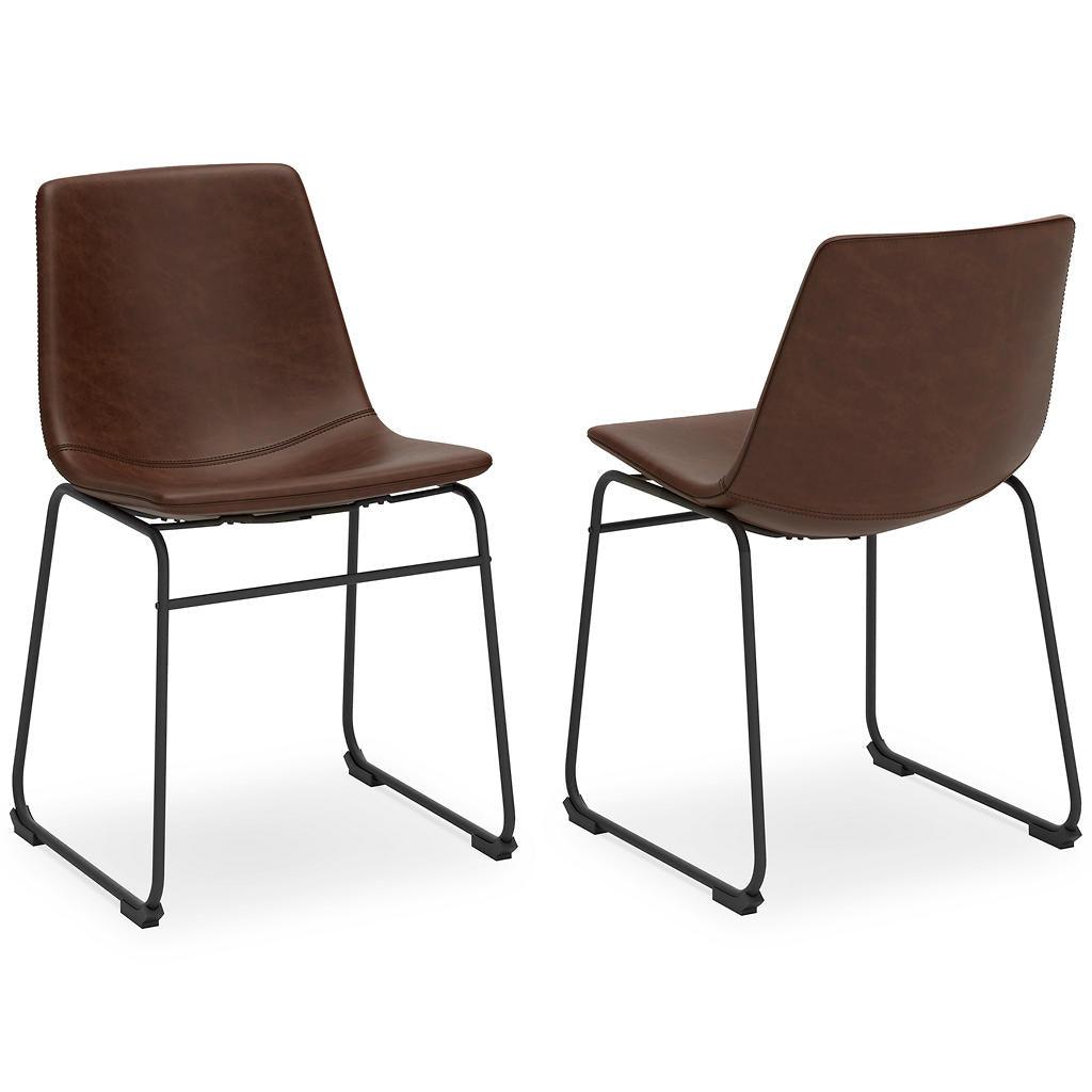 Centiar Dining Chair Set of 2 — Brown Signature Design by Ashley® Uncategorized