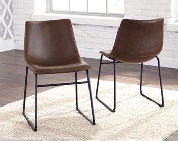 Centiar Dining Chair Set of 2 — Brown Signature Design by Ashley® Uncategorized