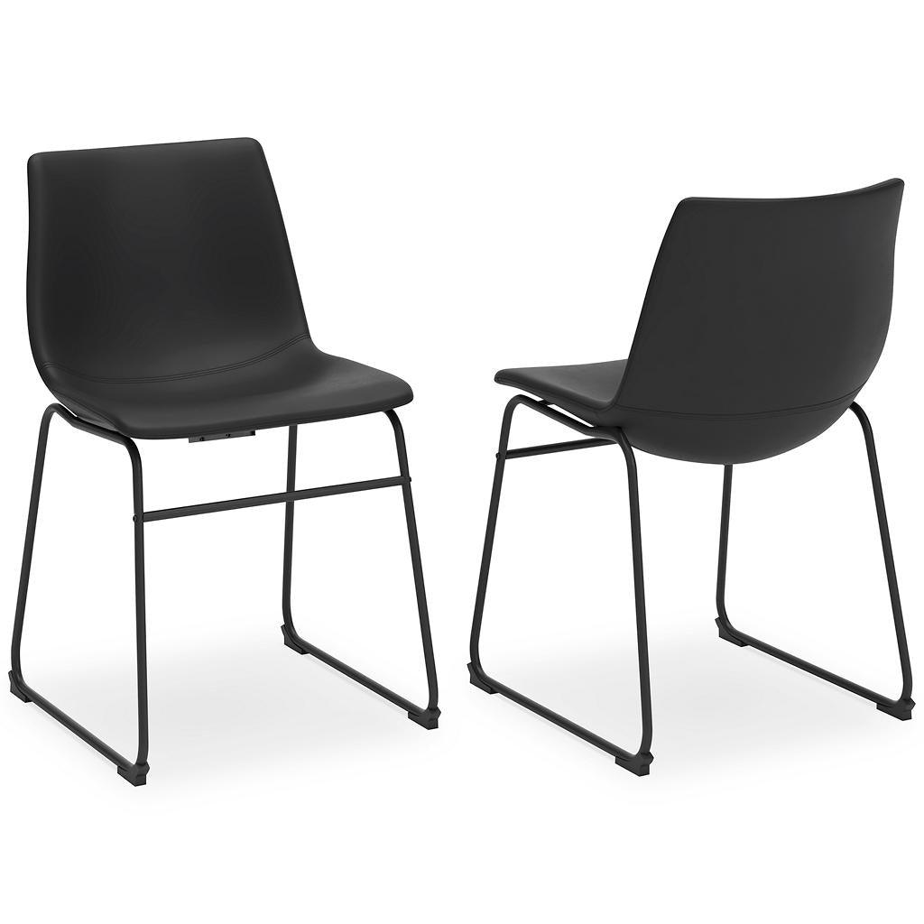 Centiar Dining Chair Set of 2 — Black Signature Design by Ashley® Uncategorized