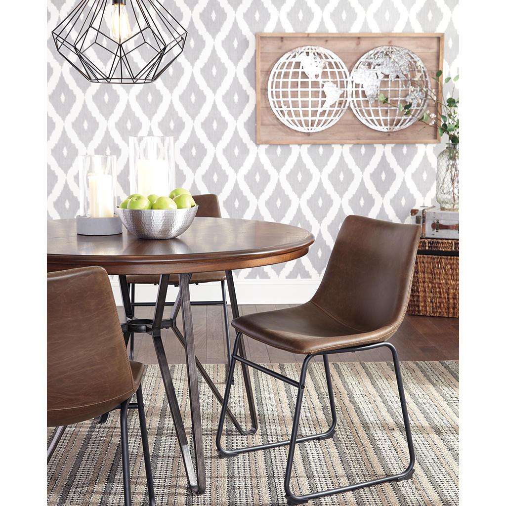 Centiar Dining Chair Set of 2 — Brown Signature Design by Ashley® Uncategorized