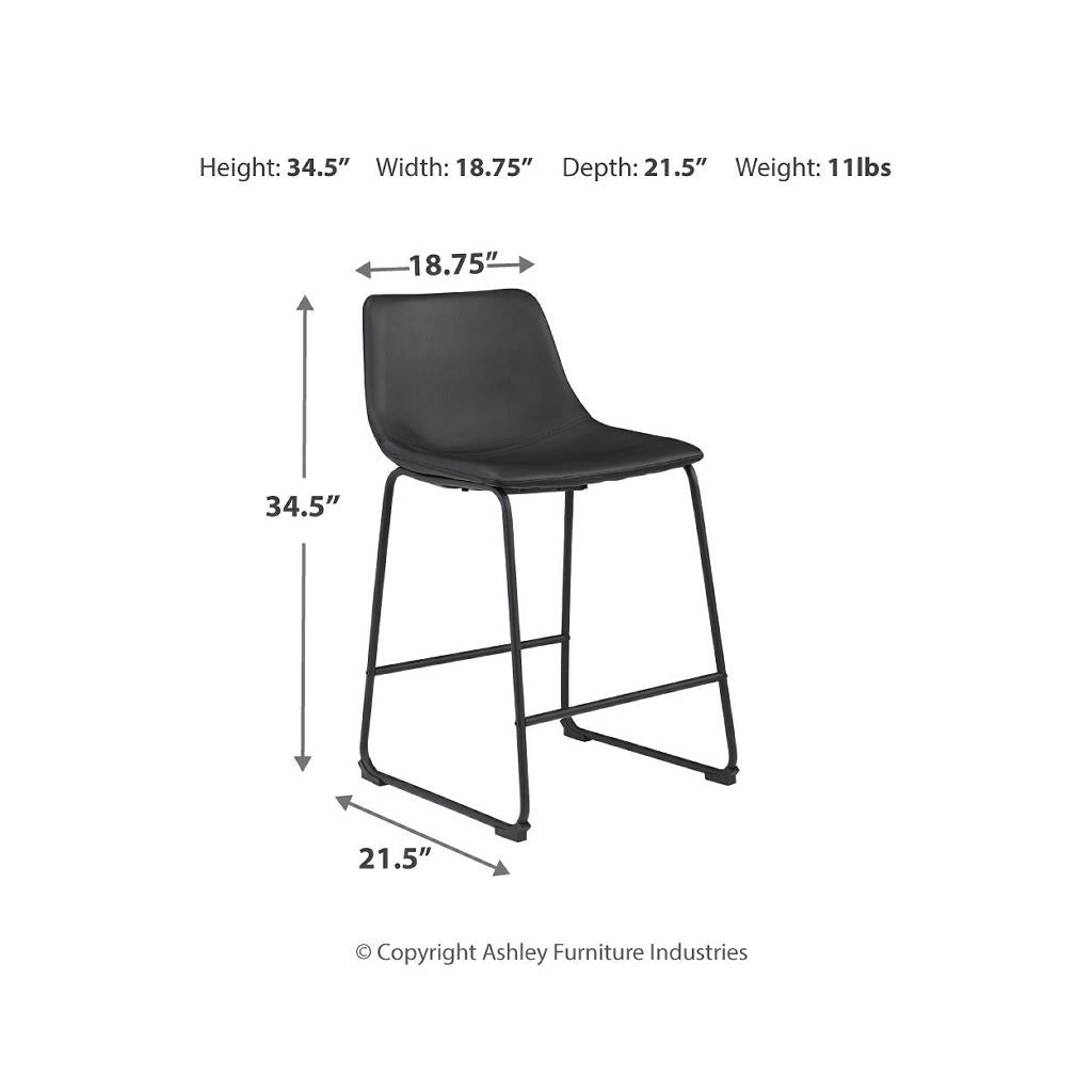 Centiar Counter Height Bar Stool Signature Design by Ashley® Bar Stools