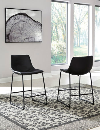 Centiar Counter Height Bar Stool (Set of 2) Signature Design by Ashley® Uncategorized