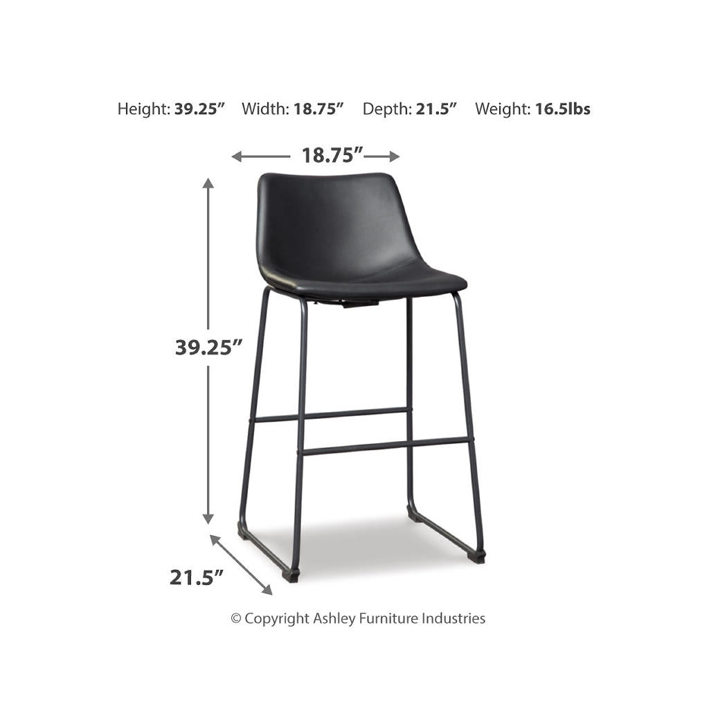 Centiar Pub Height Bar Stool Signature Design by Ashley® Bar Stools