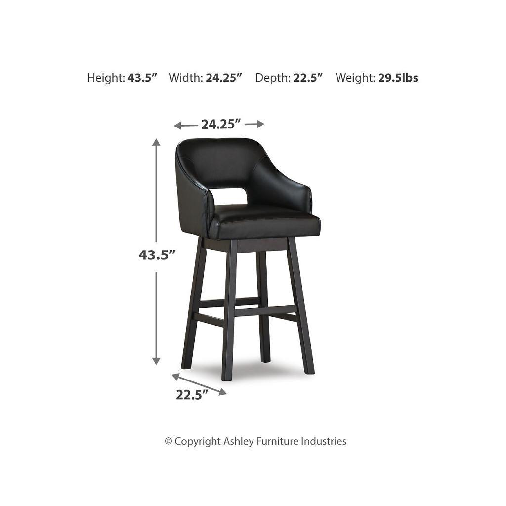 Tallenger Bar Height Stools — Set of 2 Signature Design by Ashley® Uncategorized