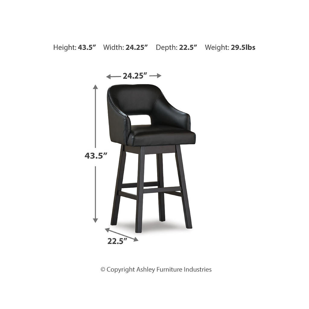Tallenger Bar Height Bar Stool Signature Design by Ashley® Bar Stools