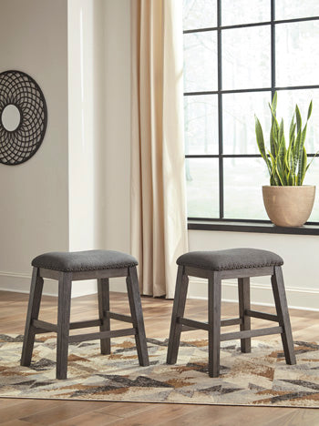 Caitbrook Counter Height Upholstered Bar Stool Signature Design by Ashley® Bar Stools